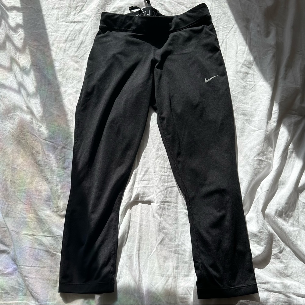 Nike running dri-fit capri leggings size S